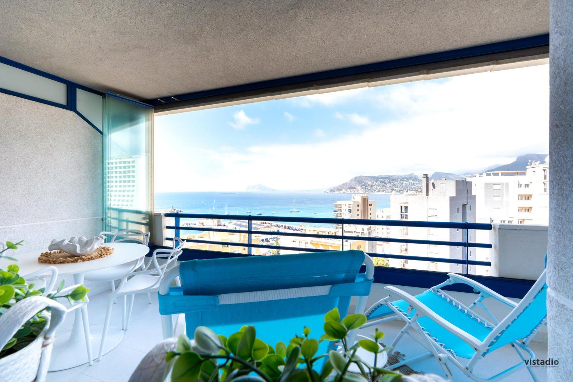 Sea View Appartement Puerto Кальпе Екстер'єр фото