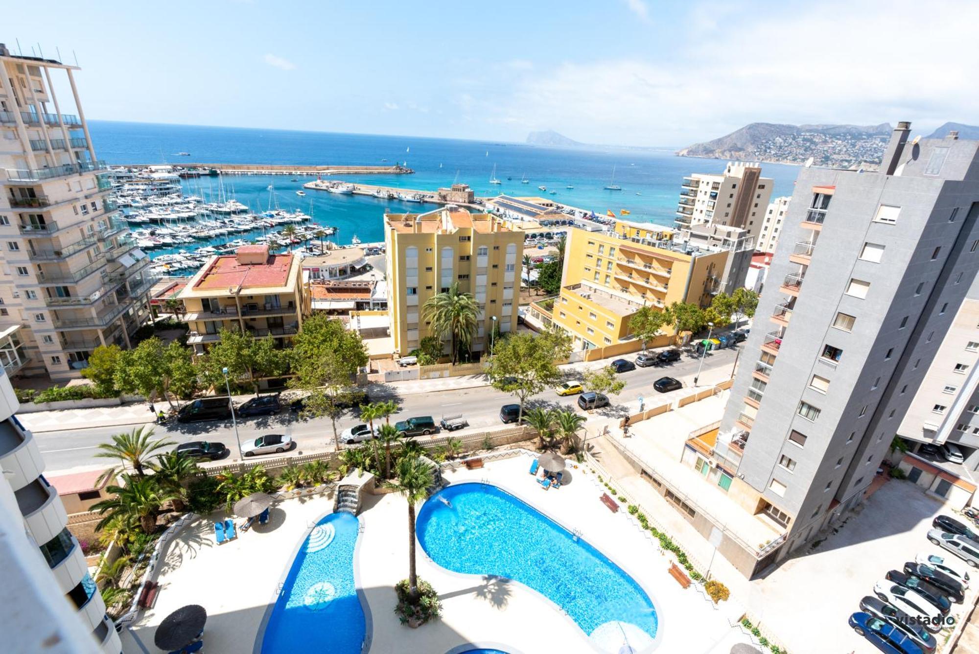Sea View Appartement Puerto Кальпе Екстер'єр фото